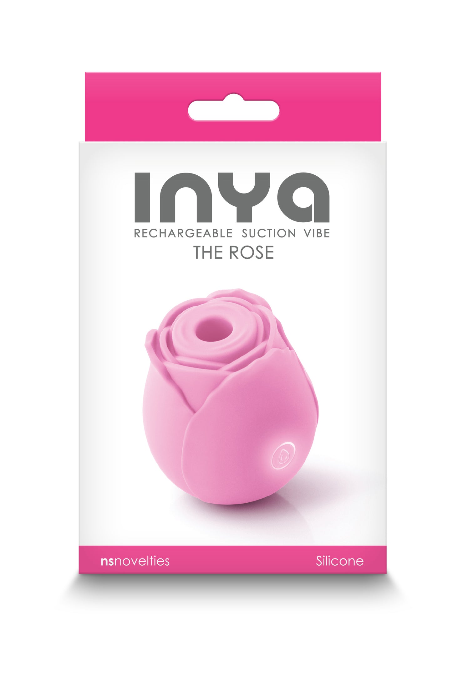 INYA The Rose Pink Suction Vibrator - NSN-0554-64 - Pleasure Palace