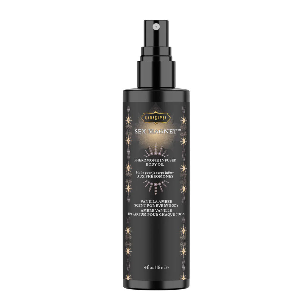 "Sex Magnet Pheromone Body Spray Vanilla Amber 4oz KS12078"