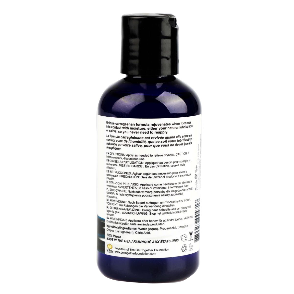 Water Slide Personal Lubricant 4 Oz