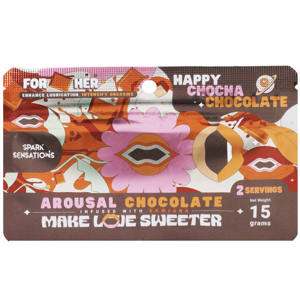 Happy Chocha (Hers) Chocolate - 12 Pack Display
