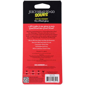 Goodhead Juicyhead Dry Mouth Spray to Go - Sour Cherry .30 Oz