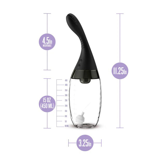 Anal Adventures Platinum - Aqua Jet - Black
