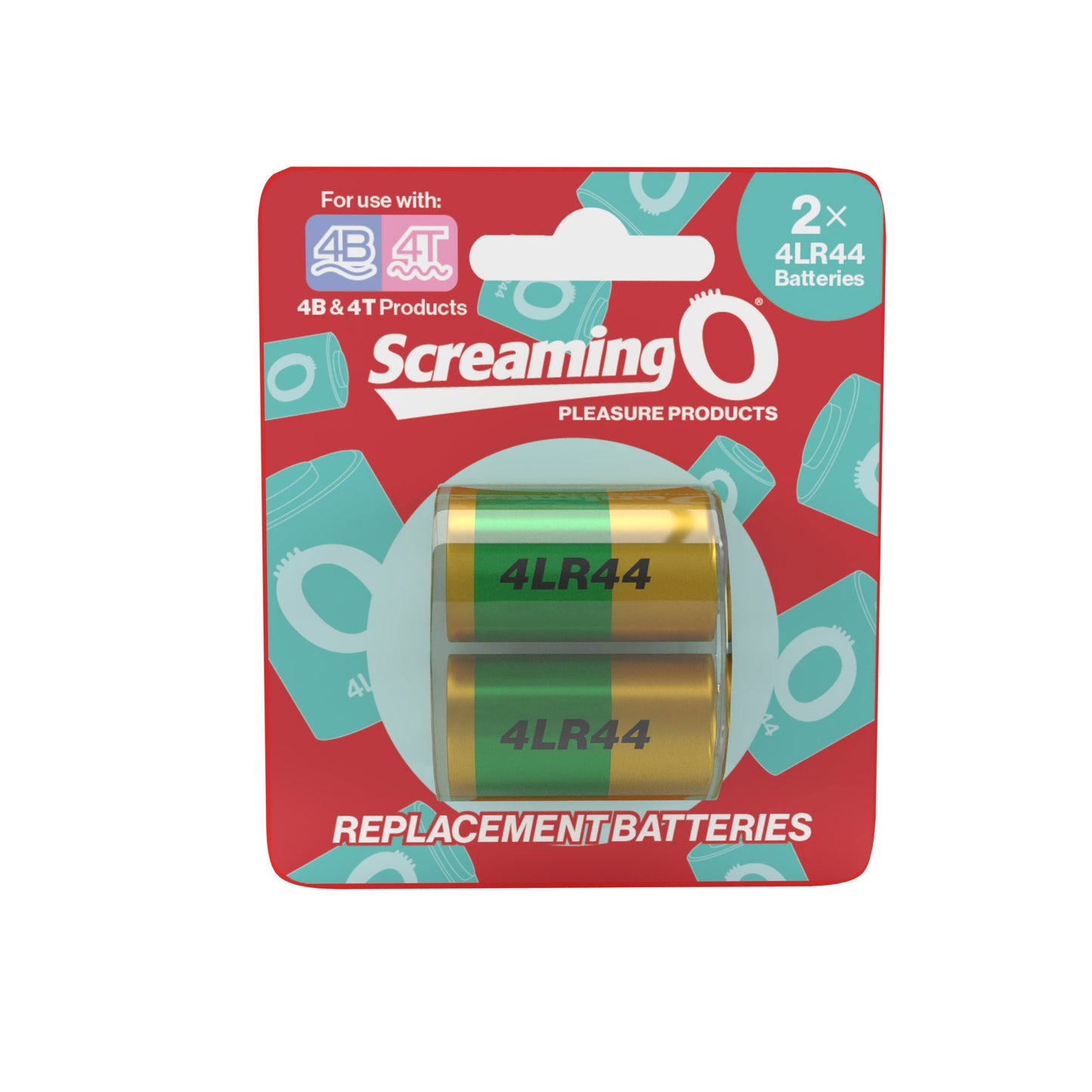 Screaming O 4LR44 Batteries 2 Pack – 6V Replacement - Pleasure Palace