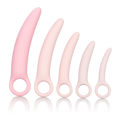 CalExotics Inspire Silicone Dilator Kit - 5 Piece Set - Pleasure Palace