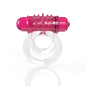 "Screaming O 4t - Double O 6 Super Powered Vibrating Double Ring - Strawberry SO-4TD6-ST"