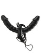 "Fetish Fantasy Series Vibrating Double Delight Strap-on - Black PD3382-23"