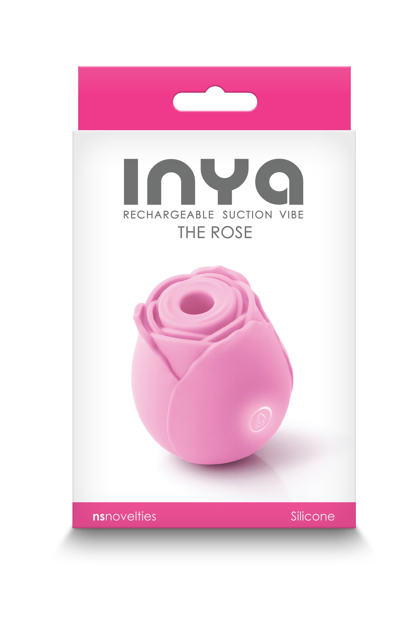 INYA The Rose Pink Suction Vibrator - NSN-0554-64 - Pleasure Palace