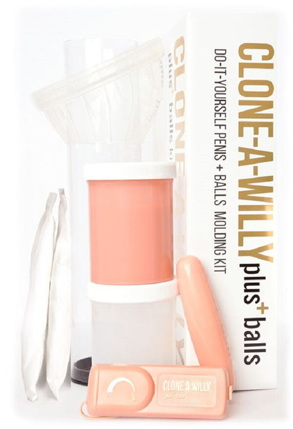 "Clone-a Willy Plus Balls Kit - Light Skin Tone BD9327"