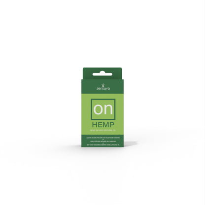 "On Hemp Infused Arousal Oil -Medium Box - 0.17 Fl. Oz. SEN-VL175-L"