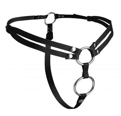 "Unity Double Penetration Strap on Harness SU-AD918"