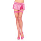 "Fence Net Thigh Highs - One Size - Neon Pink LA-9014PNK"