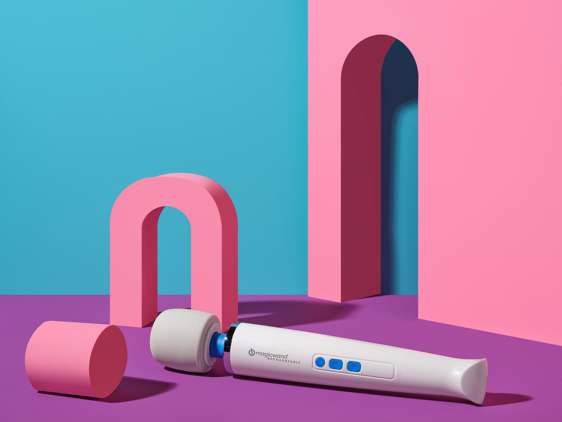 Magic Wand Rechargeable HV-270 Wand Massager – White - Pleasure Palace