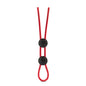 "Stay Hard - Silicone Double Loop Cock Ring - Red BL-32098"