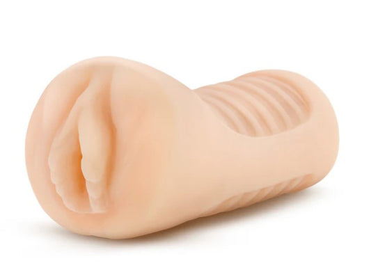 "Enlust Georgia Male Masturbator With Bullet Vibrator - Beige BL-72623"