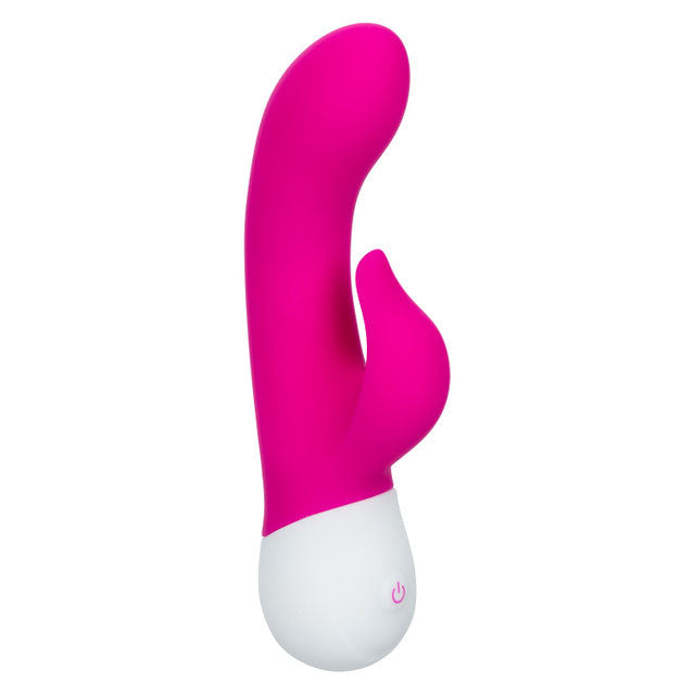 Basic Essentials Rechargeable Dual Pleaser - Pink