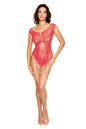 "Garter Teddy - One Size - Watermelon DG-13413WATOS"