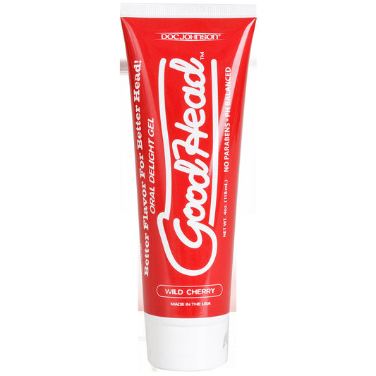 "Good Head Oral Delight Gel 4 Oz - Wild Cherry DJ1360-02"