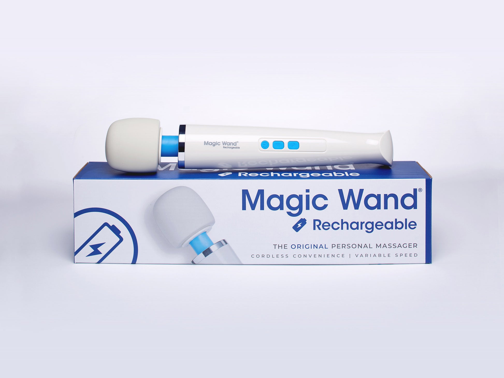 Magic Wand Rechargeable HV-270 Wand Massager – White - Pleasure Palace