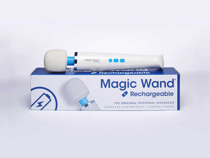 Magic Wand Rechargeable HV-270 Wand Massager – White - Pleasure Palace