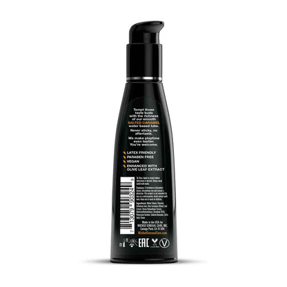 Aqua Salted Caramel Flavored Water Based Intimate Lubricant - 4 Fl. Oz.
