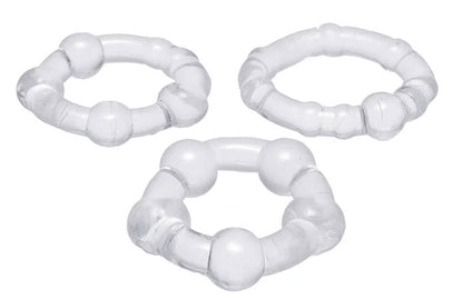 "Performance Penis Ring Set of 3 - Clear TV-AA597"