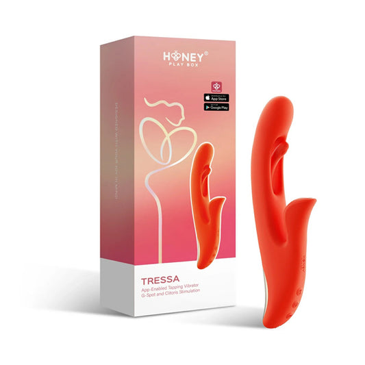 Tressa App-Enabled Tapping Vibrator G-Spot and Clitoral Stimulation
