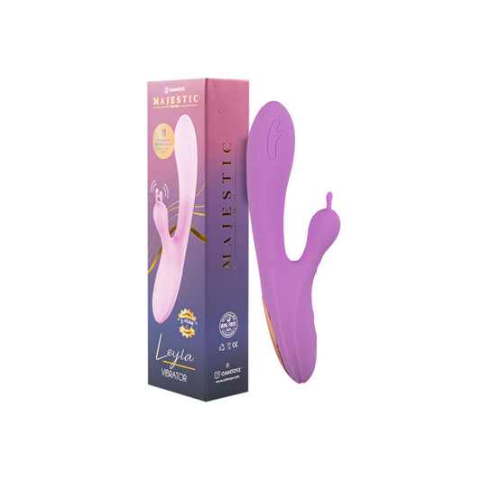 Double Leyla Vibrator - Purple