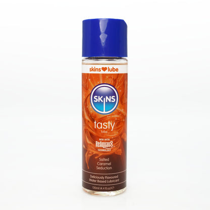 "Skins Salted Caramel Water Based Lubricant 4.4oz CC-SKLUBSC4"