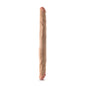 "Dr. Skin Plus - 14 Posable Double Dong - Beige BL-39753"