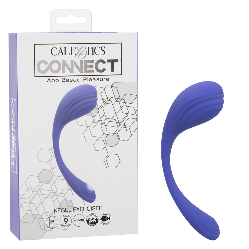 CalExotics Connect Kegel Exerciser - Periwinkle - Pleasure Palace