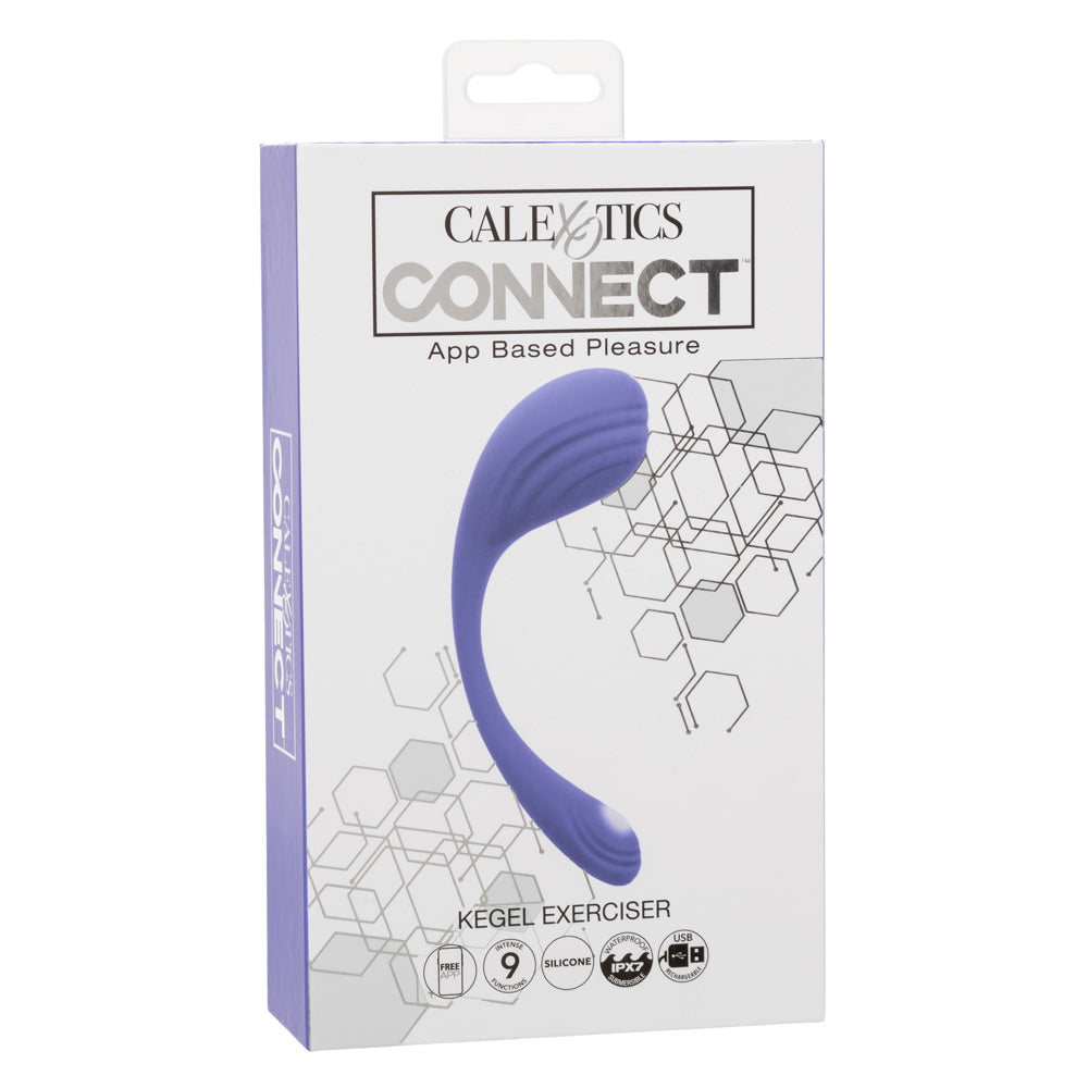 CalExotics Connect Kegel Exerciser - Periwinkle - Pleasure Palace