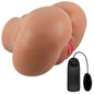 "Luna Realistic Vagina and Ass Vibrator - Tan BM-009244Z-1"