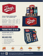 Schag's Promo Bundle with 12 beer-themed male strokers and retail display accessories