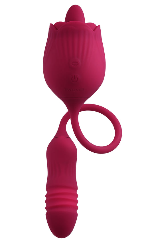 "Wild Rose - Red EN-RS-1225-2"