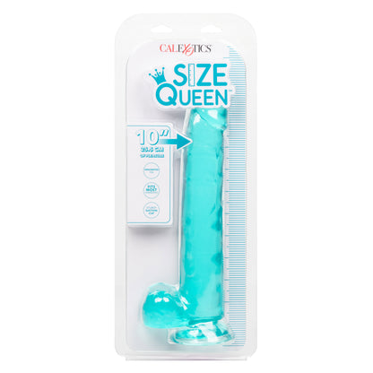 Size Queen 10 inch/25.5 Cm - Blue