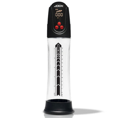 "Power Up Digital Automatic Waterproof Penis Pump - Clear JOCK-CN1038"