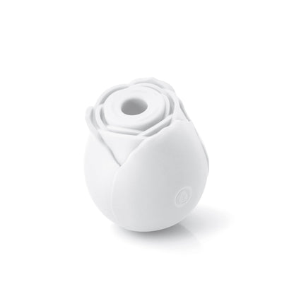 INYA The Rose Glow in the Dark White Suction Vibrator - NSN-0554-60 - Pleasure Palace