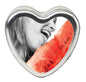 "Edible Heart Candle - Watermelon - 4 Oz. EB-HSCK004"