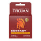 "Trojan Ultra Ribbed Ecstasy - 3 Pack TJ94721"
