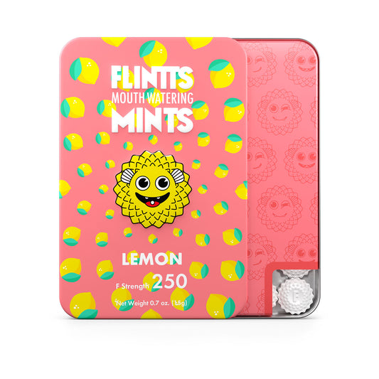 Flintts Mouth Watering Mints Lemon F-Strength 250 - Pleasure Palace