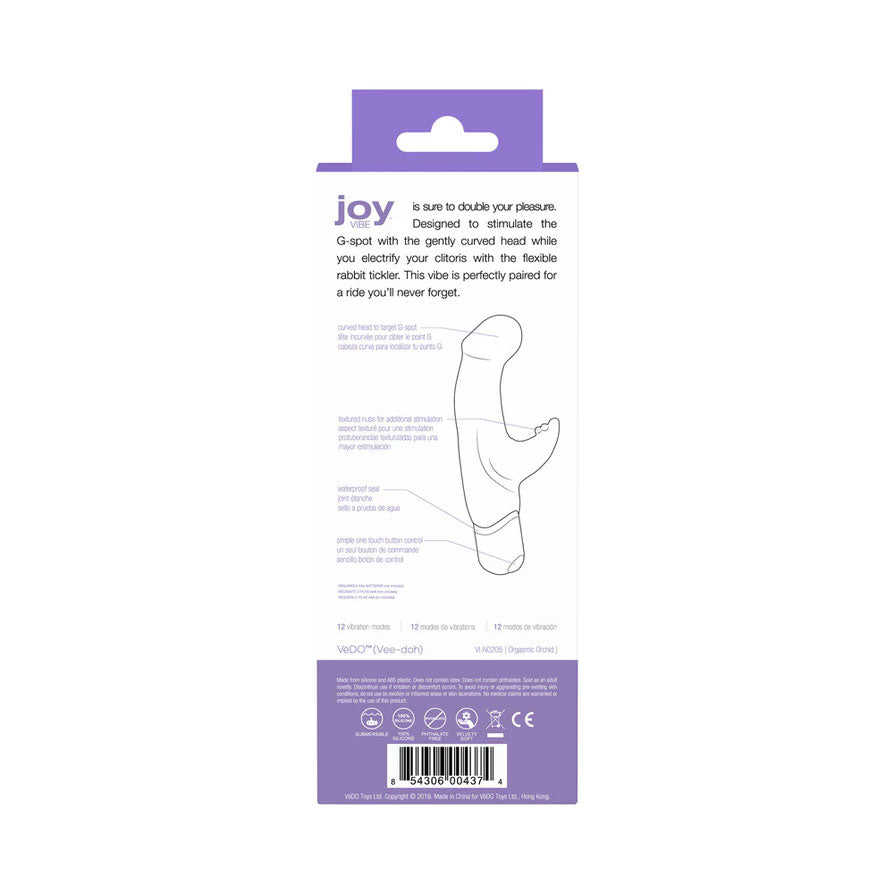 Joy Mini Vibe - Orgasmin Orchid