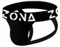 "Black Edge Jockstrap - Large HS007C-L"