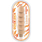 "Screwed Up Quick Dick - Vibrating Flex Dildo - 8 Inch HTP3767"