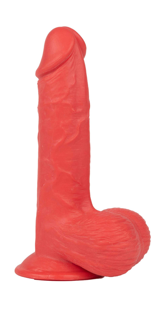 "Get Lucky Real Skin Mr. Ruby 7.5 Dual Layer Dildo TMN-GL-4592"