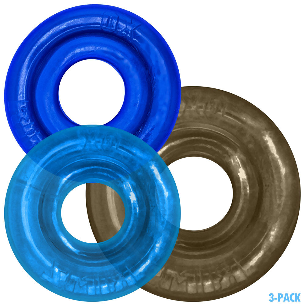 "RimringzMulti Size 3 Pack- Cool Blues OX-3206-COL"