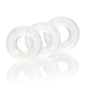 "Set of 3 Silicone Stacker Rings SE1434802"