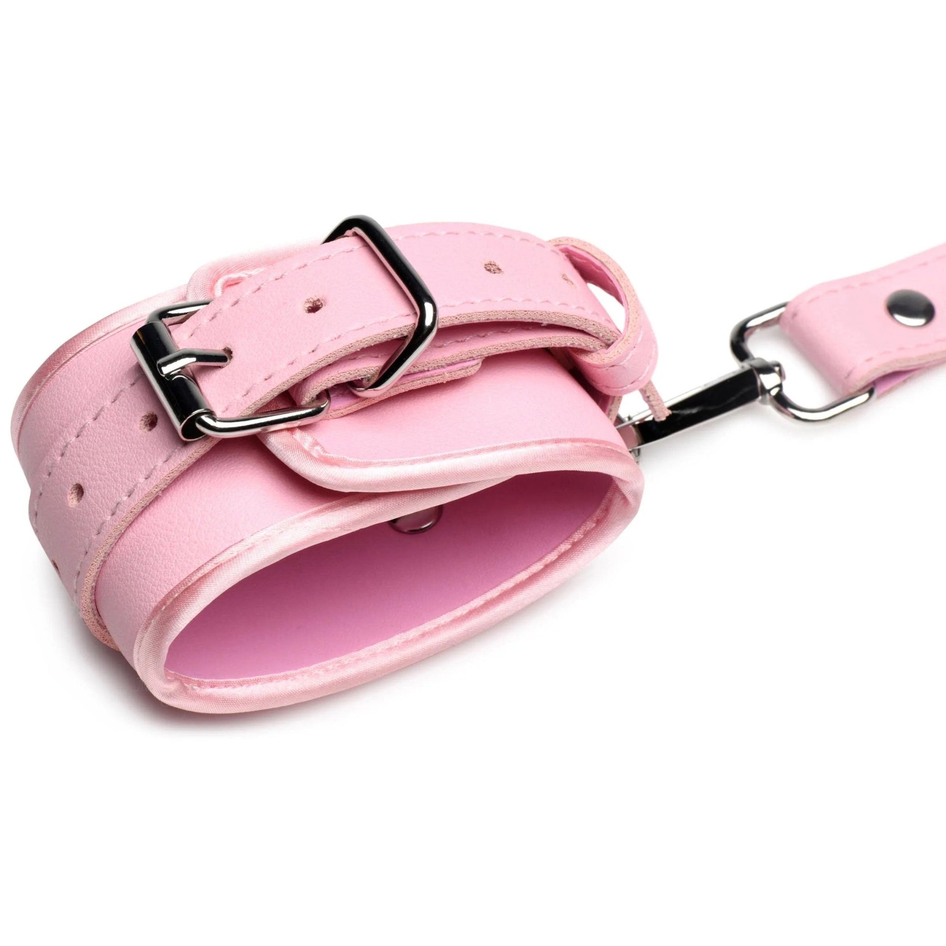 Bondage Harness With Bows - Medium/large - Pink - Pleasure Palace