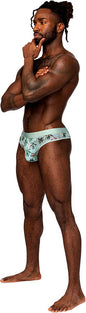 "Sheer Print - Sheer Thong - Small/medium - Flamingo MP-SMS012FLSM"