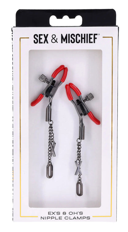 eX's and Oh's Nipple Clamps