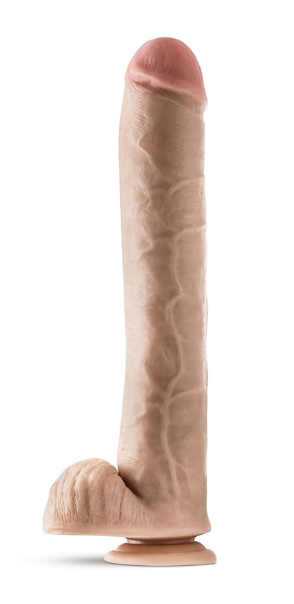Dr. Skin - Dr. Michael - 14 Inch Dildo With Balls - Beige - Pleasure Palace